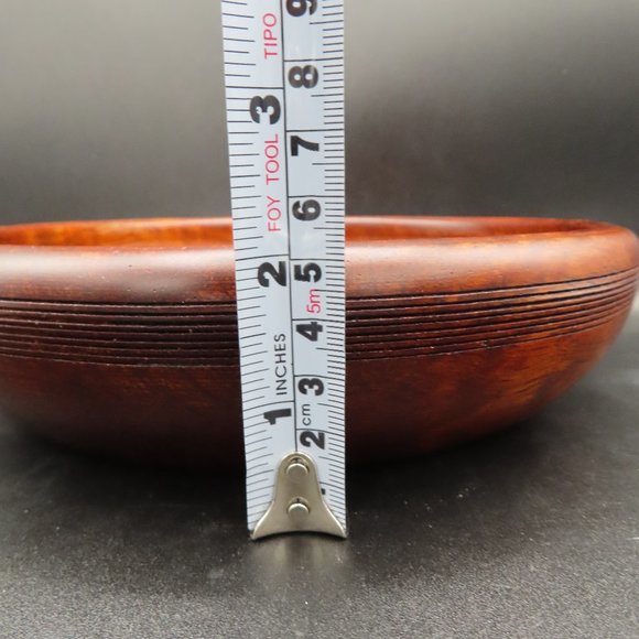 Yamanaka Beautiful Wooden Candy Bowl / Salad Bowl Made in Japan - Picture 3 of 7